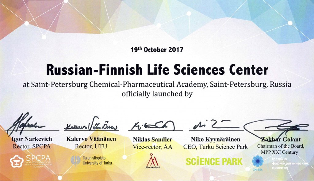 Russian-Finnish Life Sciences Center